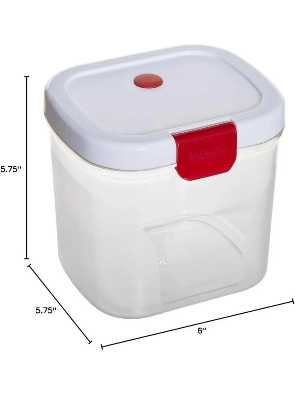 Airtight Brown Sugar Keeper with Terra Cotta Disc - 1.5 Quart, BPA Free